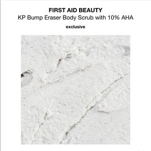 First aid beauty bump eraser body scrub